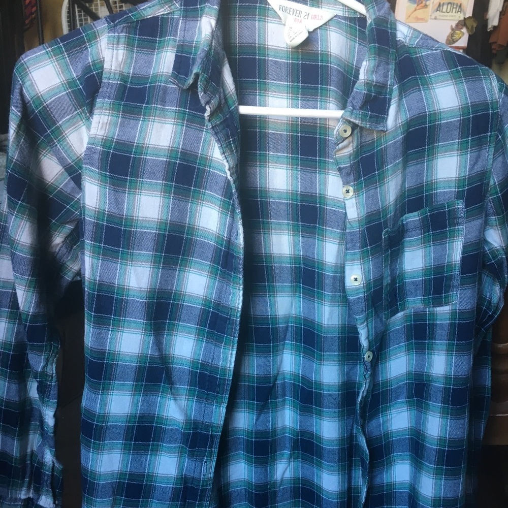 Forever 21 Girls Flannel